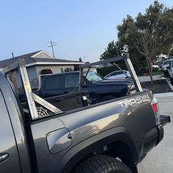 Set of material rack, protection, rack, Toyota Tacoma
