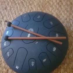 13 inch Steel Tongue Drum Case Included 
