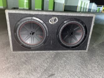 Two 12’ Inch Kickers With Epicenter And JBL amp