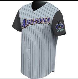 New XL Arizona Diamondbacks Dbacks 2001 Throwback Jersey SGA 9/19/26 Presale