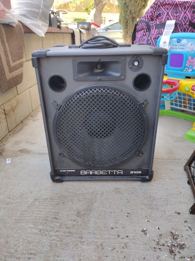 3105 BARBETTA AMP