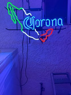 Corona Neon Sign