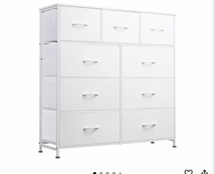 Brand new white drawers