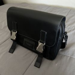 Coach Leather Messenger Bag