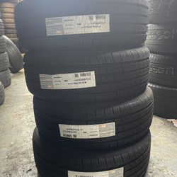 215/60/16 hankook 80K miles set of 4 NEW tires 575$ for 4 NEW tires plus tax . (Until supply last ) Installation and balance INCLUDED .  Wheel alignme
