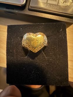 Heart Ring with Chino Band