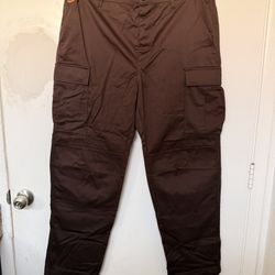 Empyre Brown Cargo Pants Size 36 Baggy Streetwear