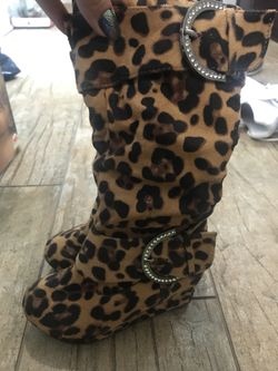 QQ girls boots platform