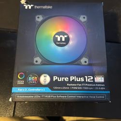 Thermaltake Pure Plus 120mm Rgb Fans 