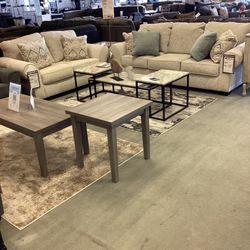 Haisley Sofa and Loveseat Set