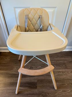 Cream High Chair