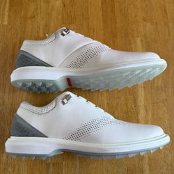 New Nike Jordan ADG 4 White Black Platinum Golf Shoes Men’s 7 7.5, Youth 7y, Women’s 8.5 9