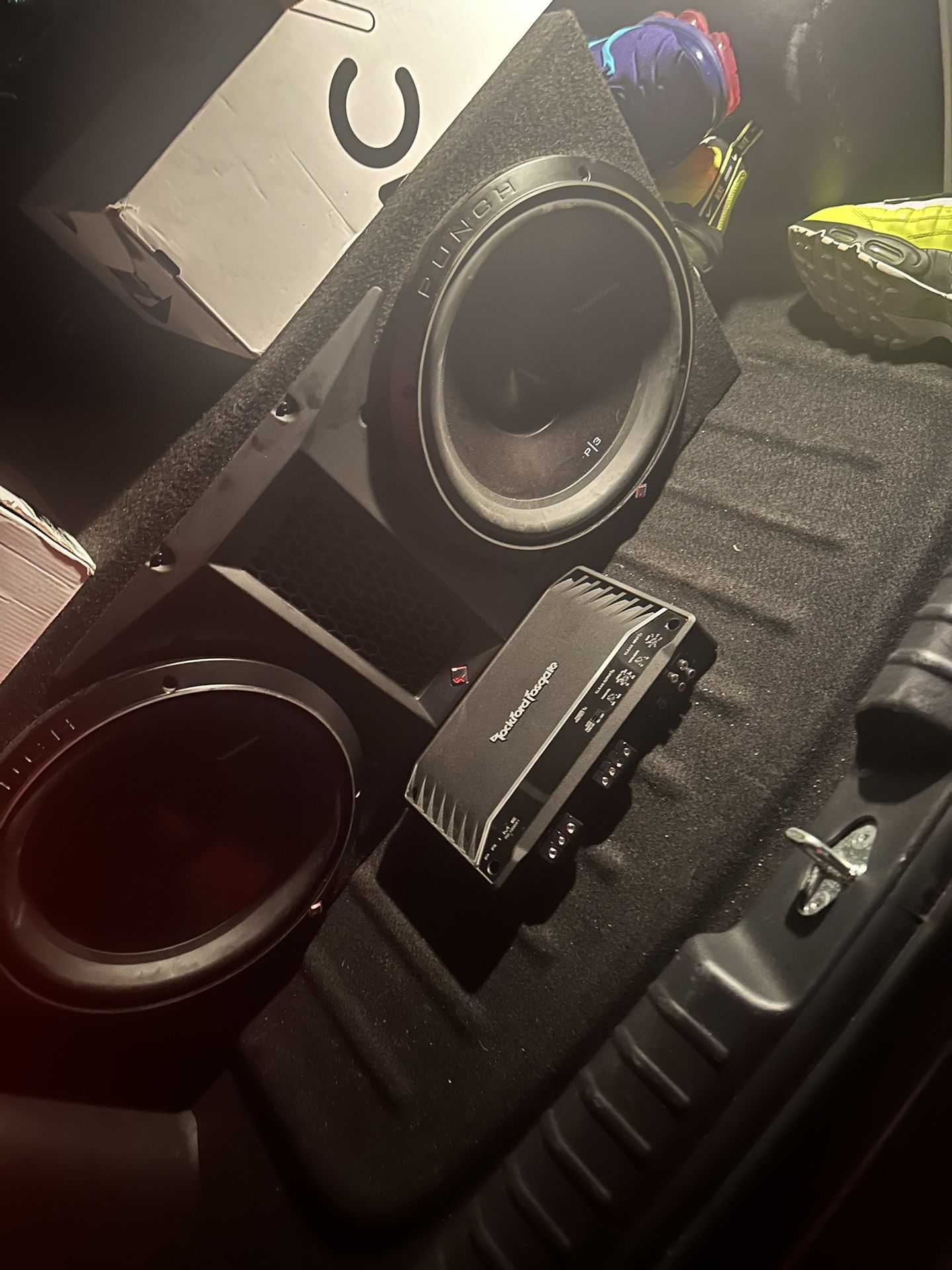 Rockford Fosgate P3-2x12 Punch Dual 12” Ported Loaded Enclosed 1200 Watts