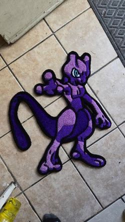 NEW MEWTWO TUFTED RUG