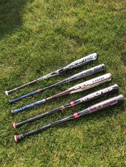 Rawlings and Mizuno BBCOR 34/31 adult baseball bats