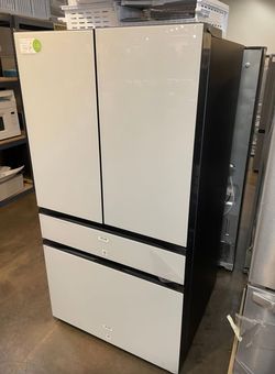 French door refrigerator 36 inch wide Samsung Bespoke