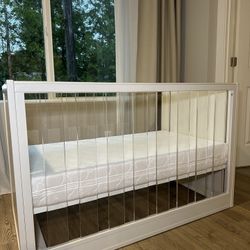 Pottery barn Acrylic Crib