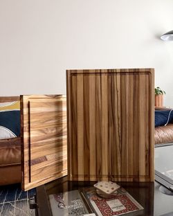 18 x 14” Teak Wood Cutting/ Serving board- Deep Discount