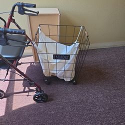 Laundry Basket Rolling