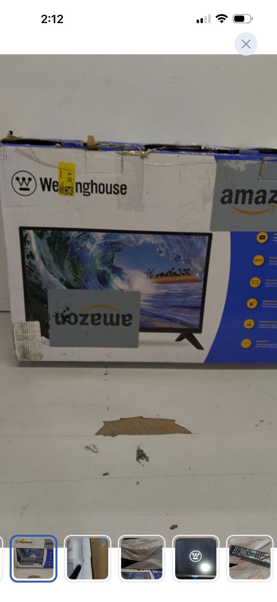 Westinghouse 24” HD TV – HDMI – Great for Bedroom/Dorm – Works Perfect