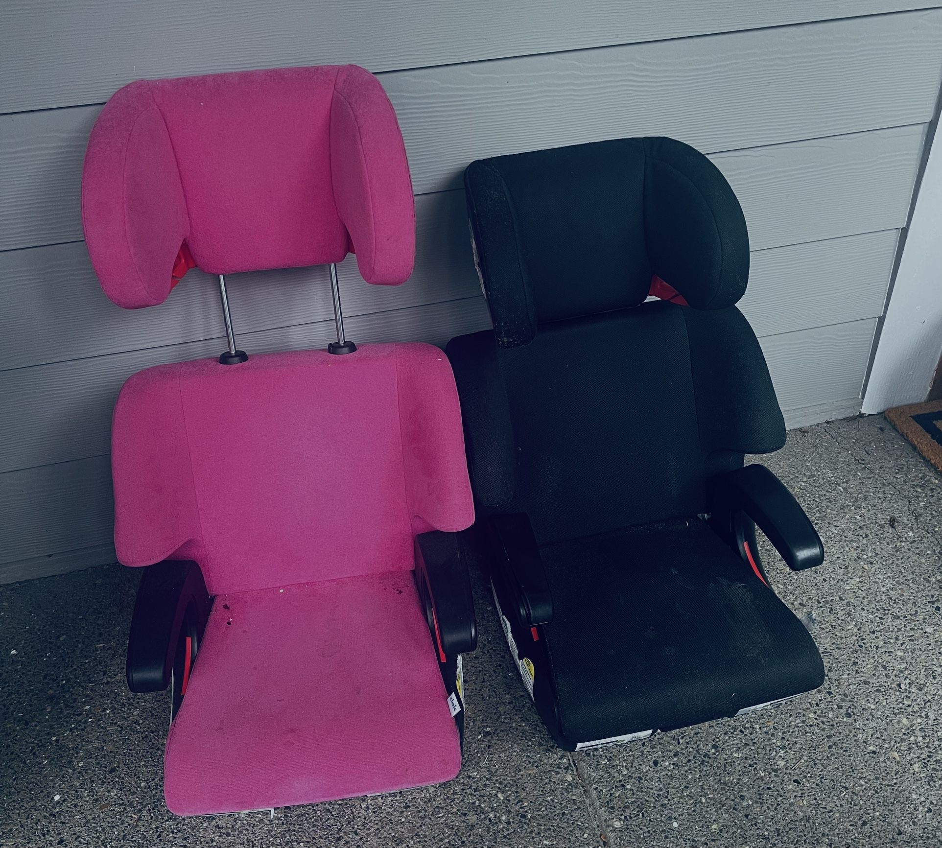 Clek Booster Seats - Pink And Black