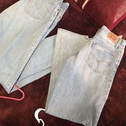 Levi Jeans Size 9 And 10 