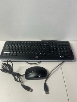 HP Wired USB Mouse and Keyboard