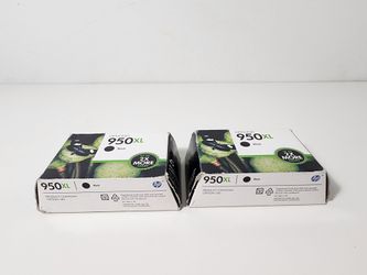 HP 950XL Ink Cartridge, Black Pack of 2