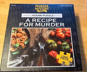 Murder Mystery Party Jigsaw Puzzle 1000 Piece
