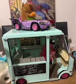 Our Generation OG Girl Sweet Stop no accessories  Great Condition  No scratches   Truck Only