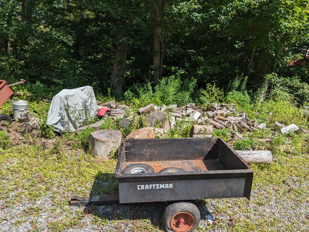 Garden Cart For Lawn Tractor