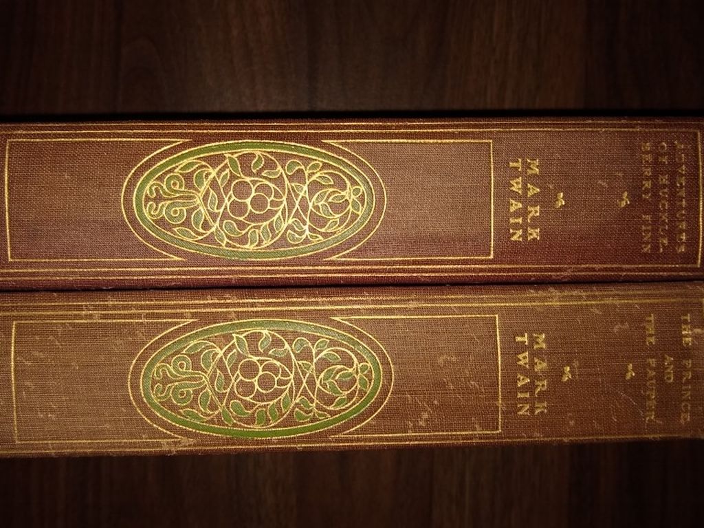 2 Mark Twain Illustrated Hardcovers from 1902