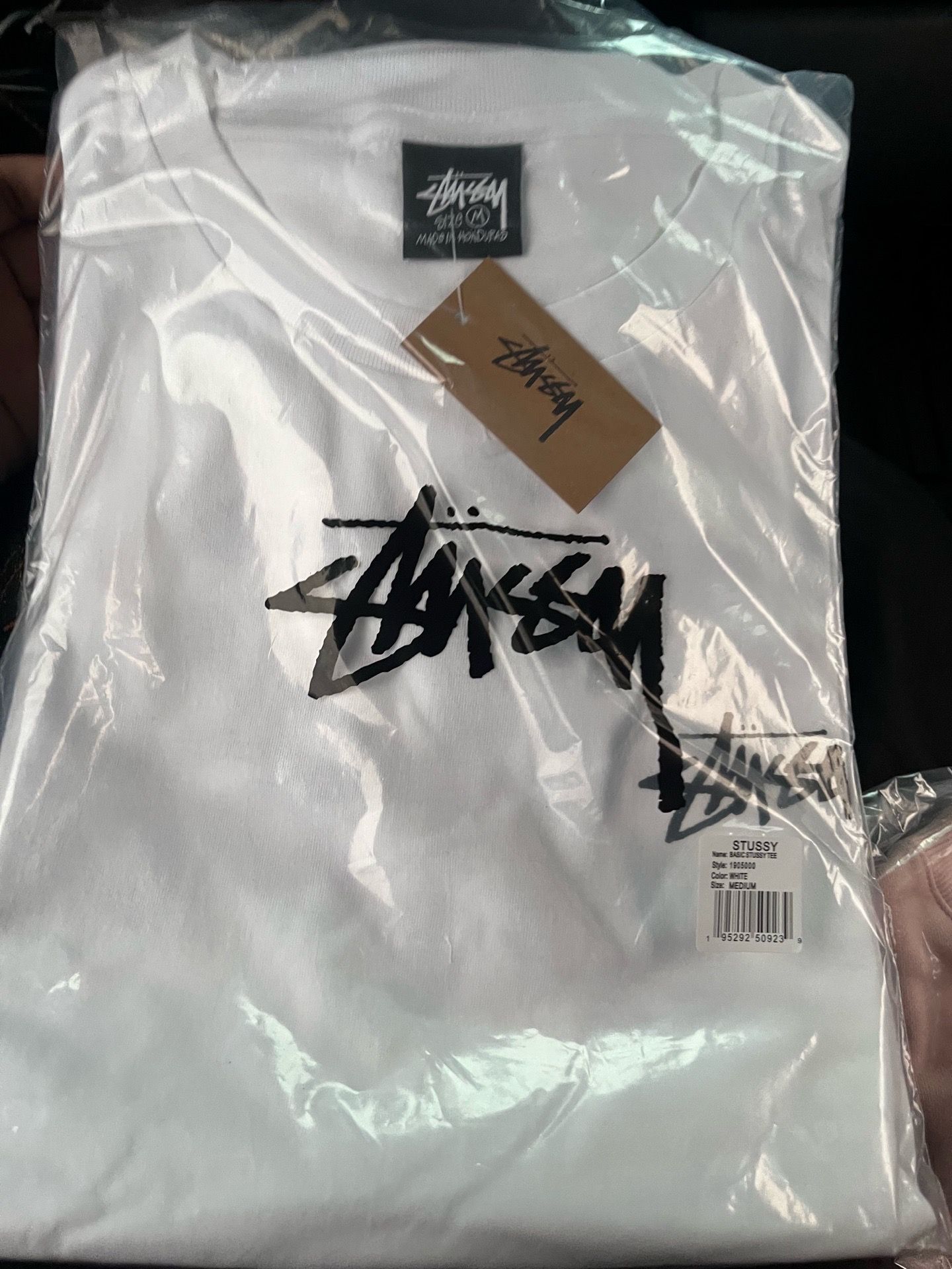 Stussy white shirt