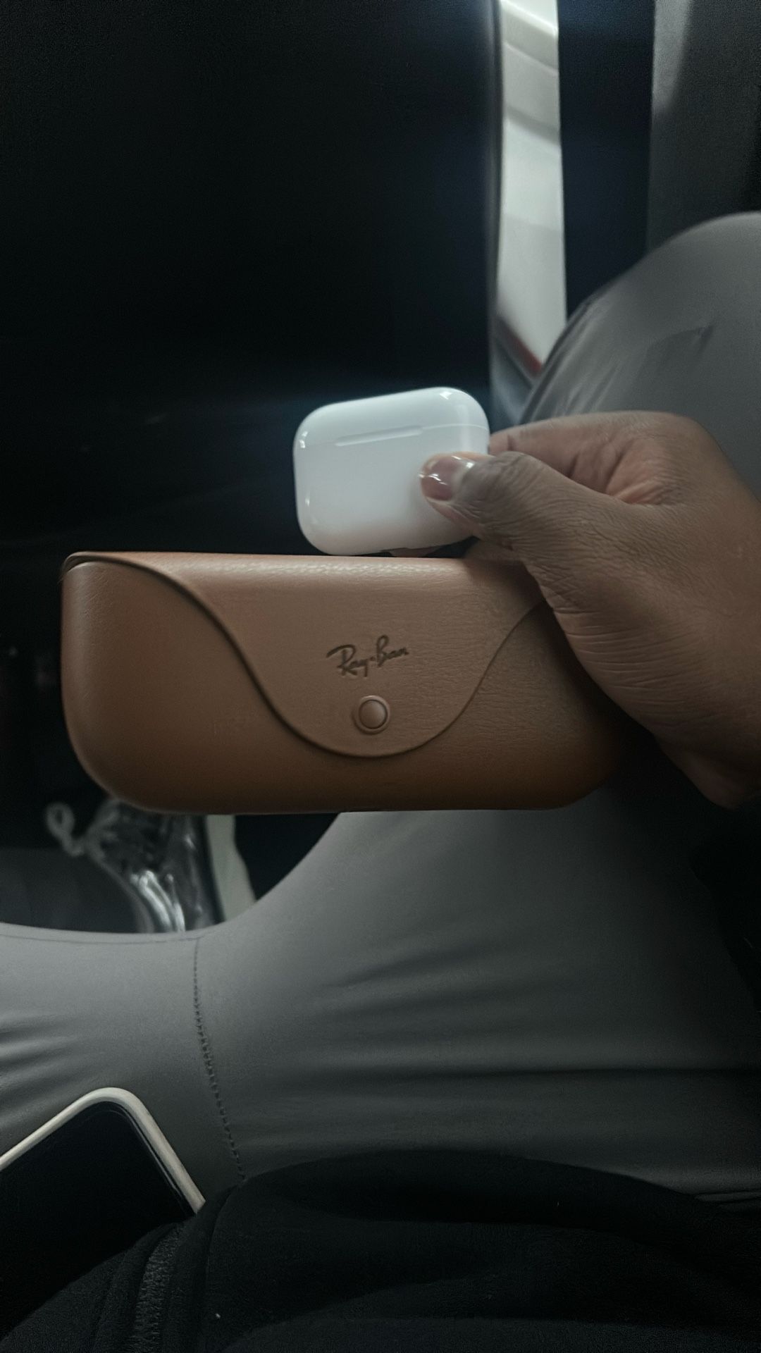 Meta Rayban Glasses And AirPods