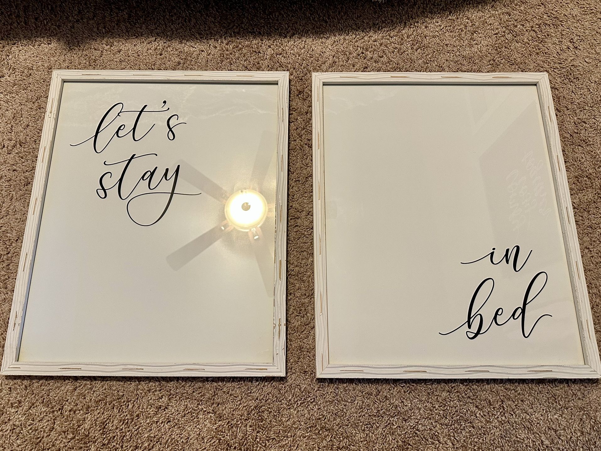 Let’s Stay In Bed Bedroom Decor