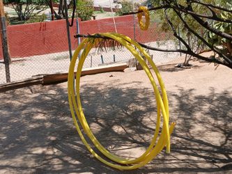 60 Ft. Of 1" Yellow Gas Pipe For Underground And Tracer Wire.