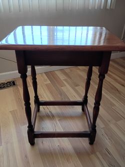 Wood table