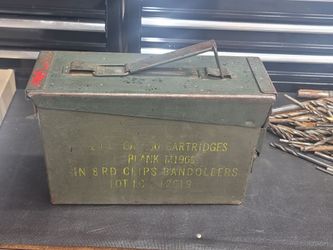 Green Army Steel Box