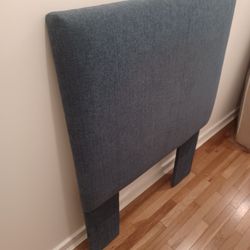 Blue Jean Denim TWIN size Headboard