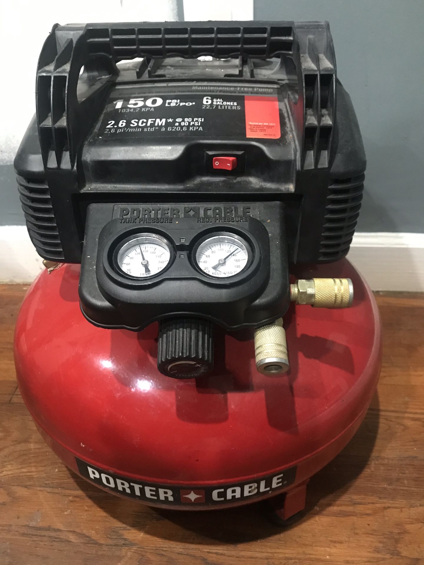 Porter cable 6 gal.