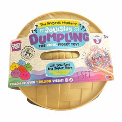 Crazy Fun RMS Squishy Dumpling Series 3 Mystery Fidget Toy Party Confetti