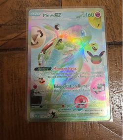 Futuristic Mew Pokemon 30th anniversary