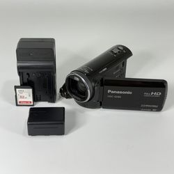 Panasonic HDC-SD80 Full-HD 3MP Digital Camcorder with 32GB Memory & Charger