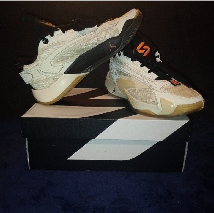 NWB Air Jordan Luka 2 Coconut milk Fossil Black Men size 8 Women's 9.5