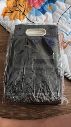 Black Tablet Case with Handle