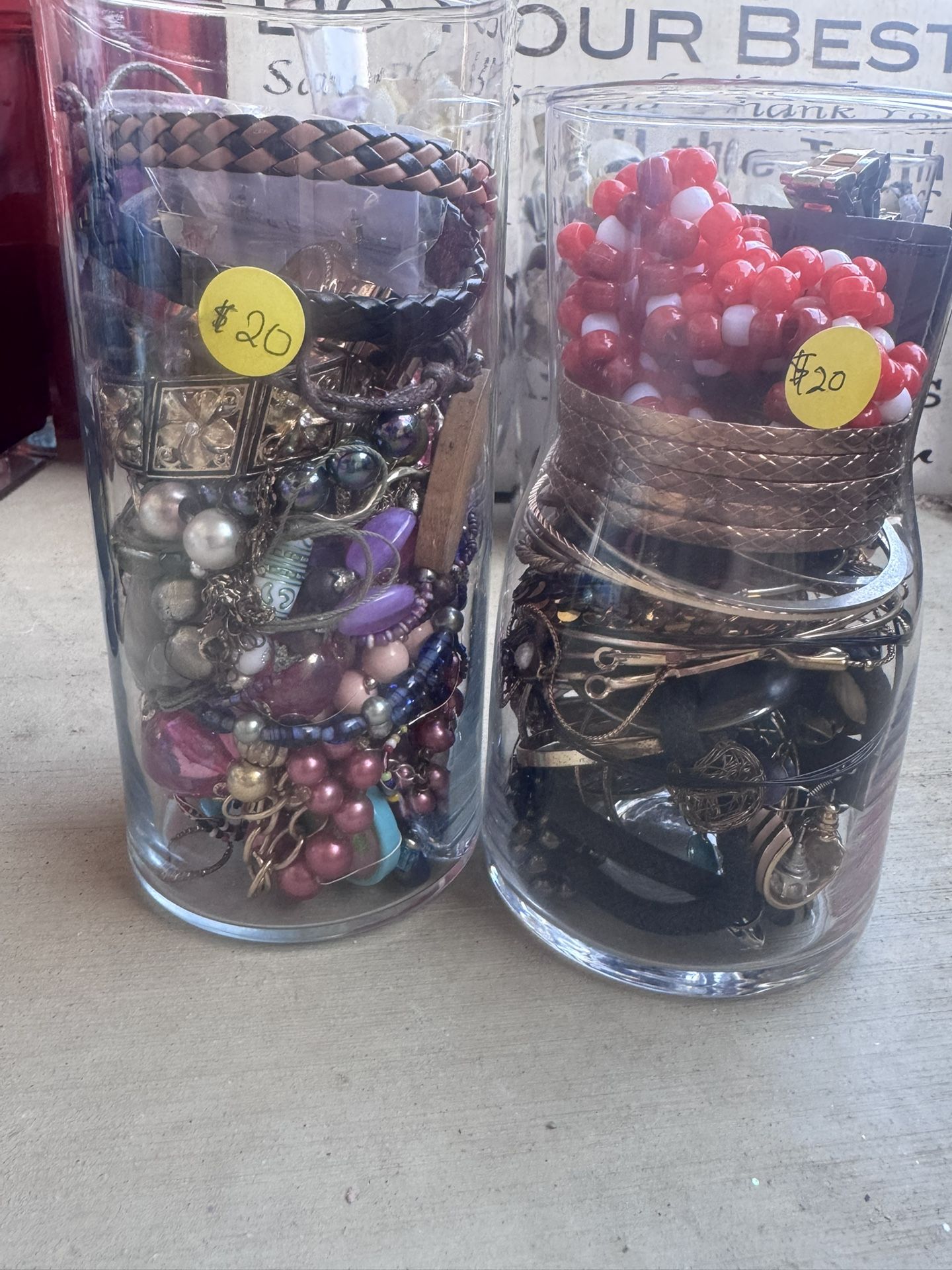 ONLINE GARAGE SALE – Vases, Crystal Jars & Spa Beauty Items