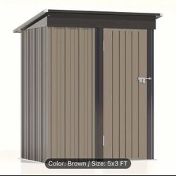5x3 Metal Shed