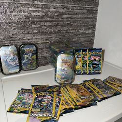 Pokémon Packs And Tins 