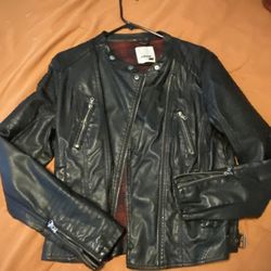 Womens Leather Levi Jacket 