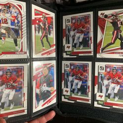 NFL TCG LOT OF 9: Tom Brady Quarterback Tampa Bay Buccaneers 